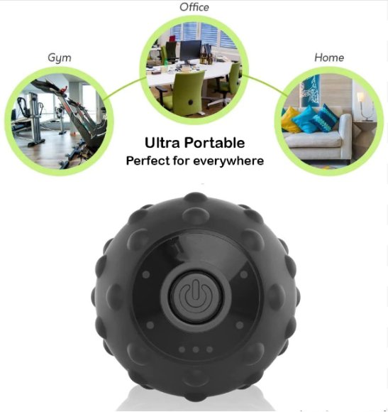 High Intensity Vibrating Massage Ball - Fitness Fuse