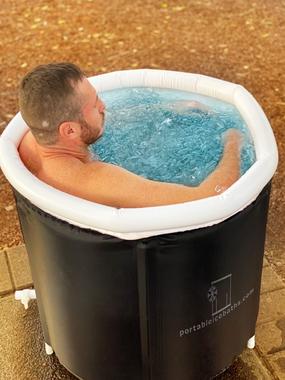 Portable Ice Bath Tub With Thermo-Lid - Fitness Fuse